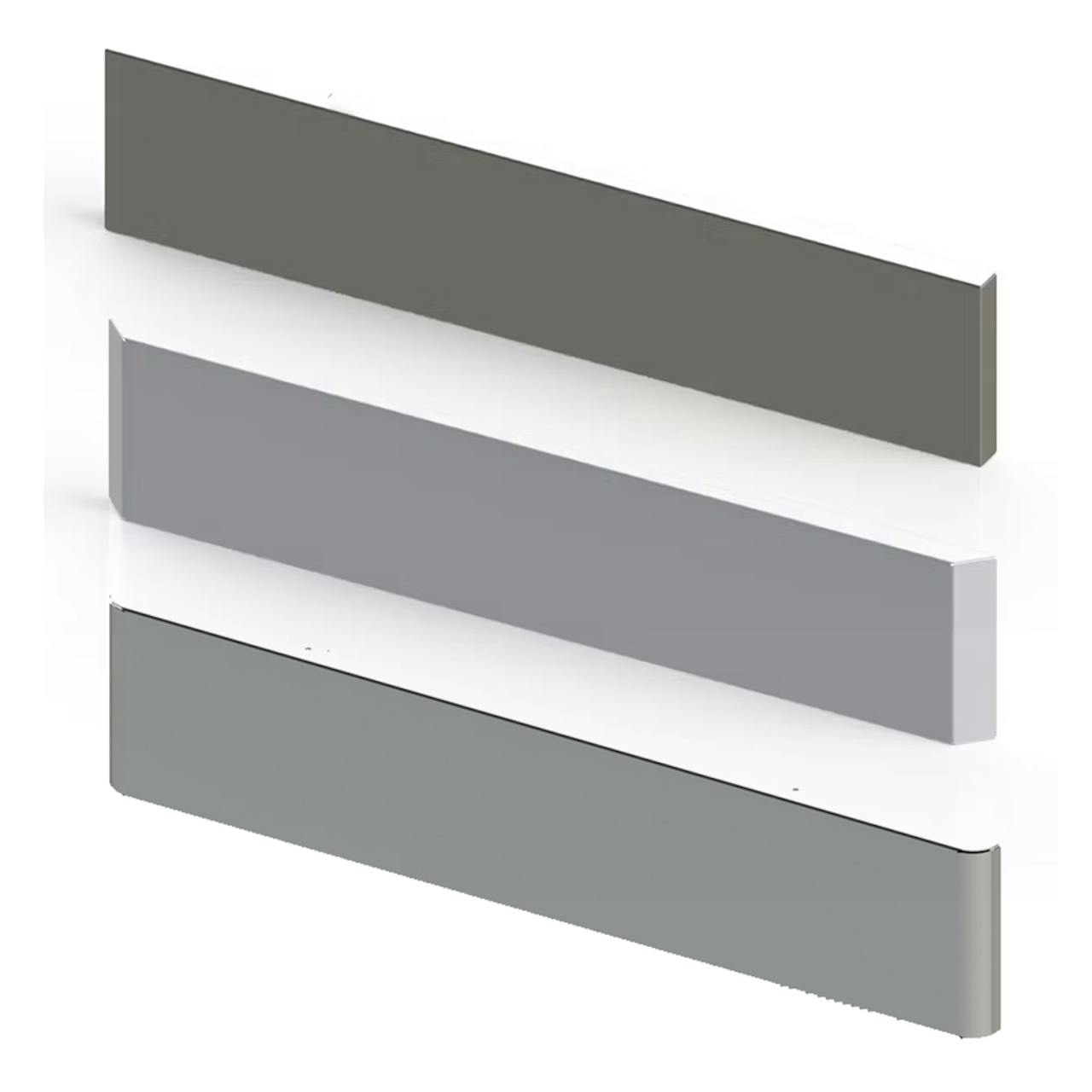 Lincoln Chrome Kenworth W900 18" Bumper