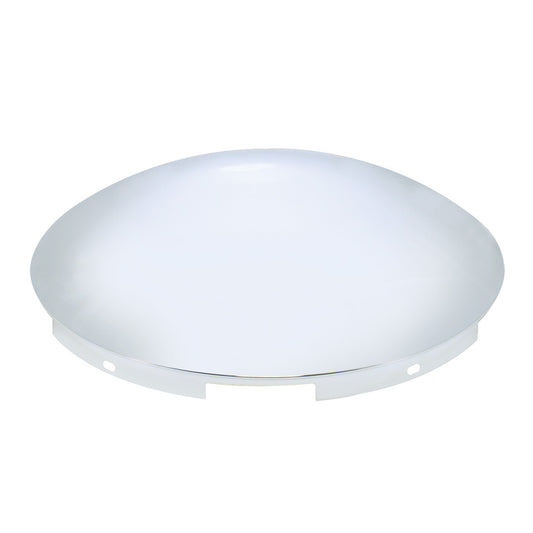5 Even Notched Chrome Dome Front Hubcap - 7/16" Lip