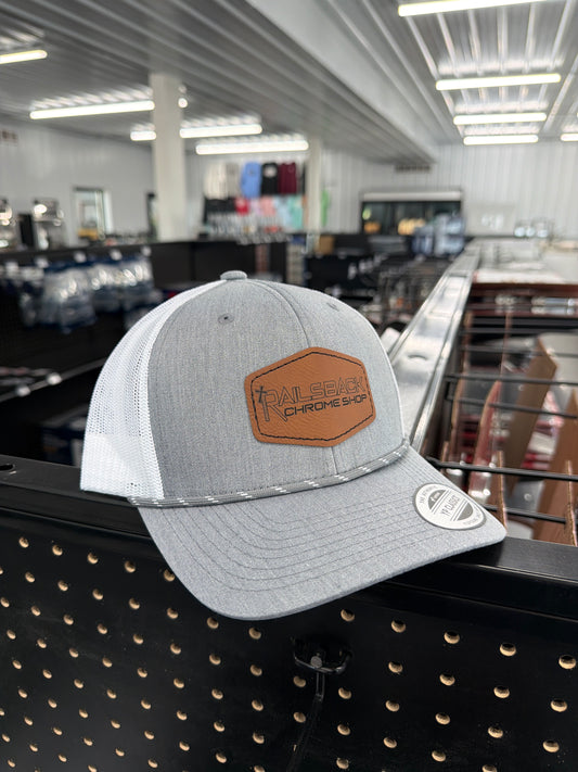 Railsback Chrome Shop Hat (patch-band)