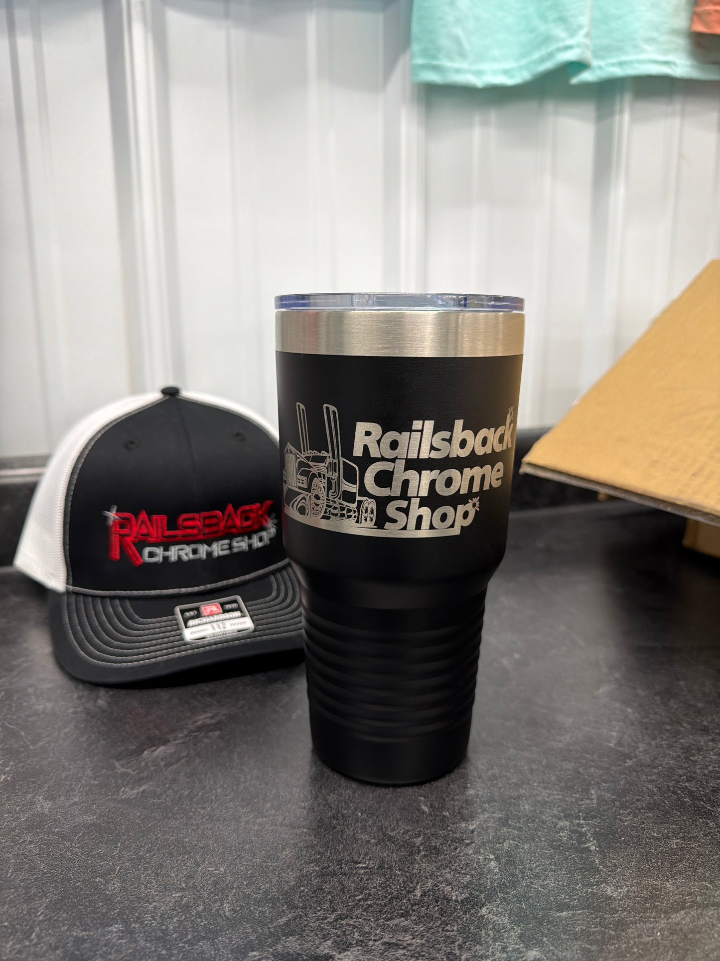 Railsback Chrome Shop Cup