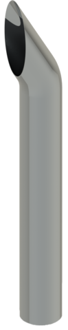Lincoln Chrome 5" Exhaust Top Stack (2 Piece Stacks)