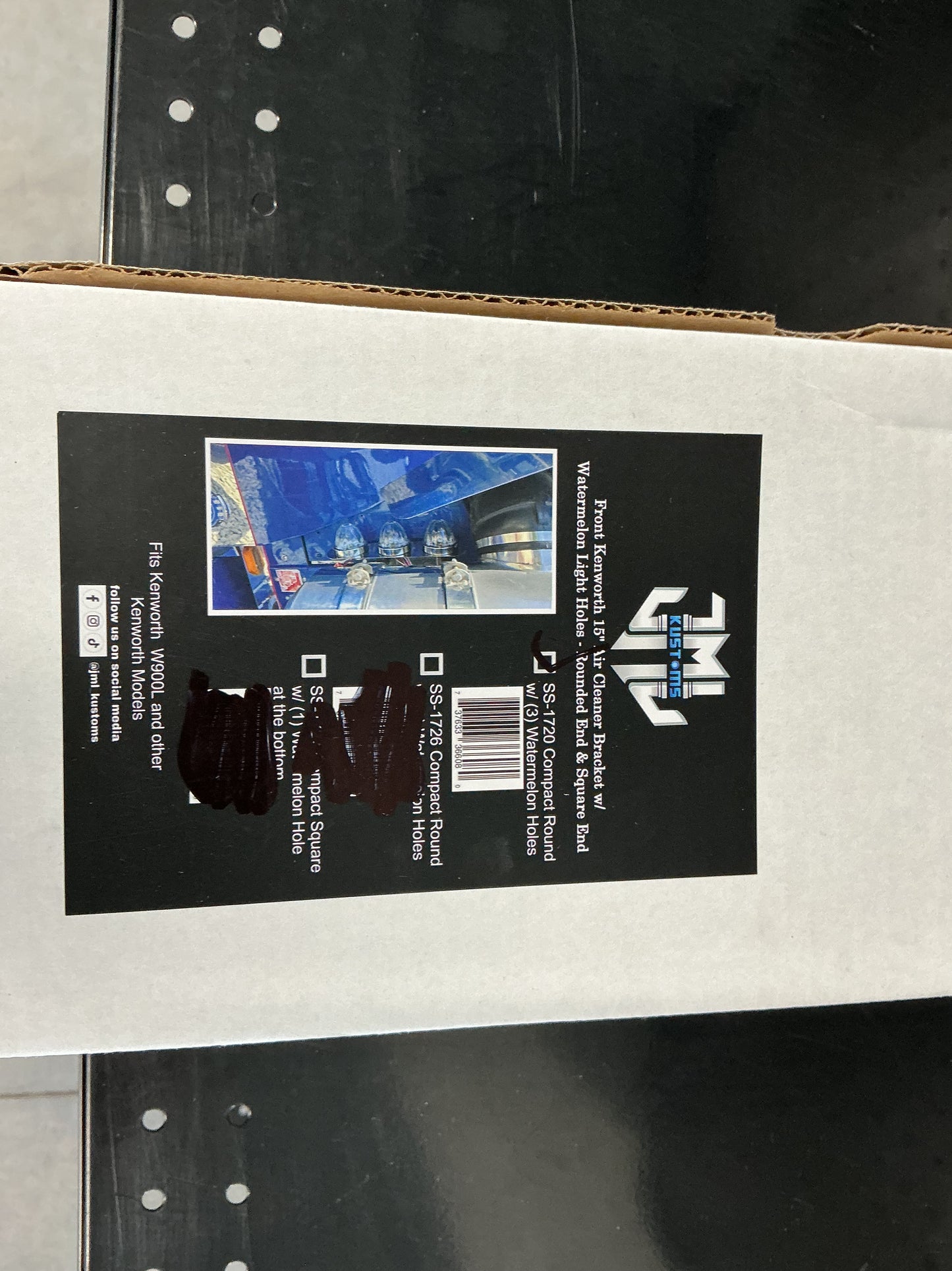 KW 15” Air Cleaner Bracket