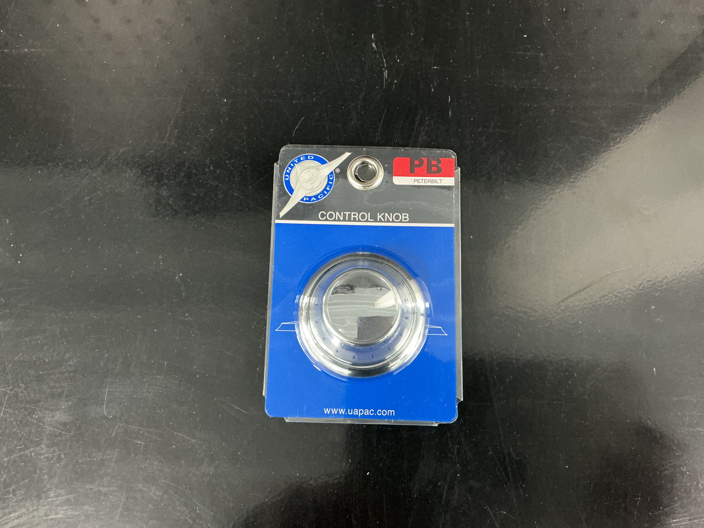 Chrome Plastic Dash Data Knob