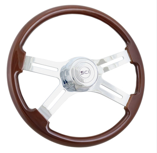 18” Mahogany Steering Wheel
