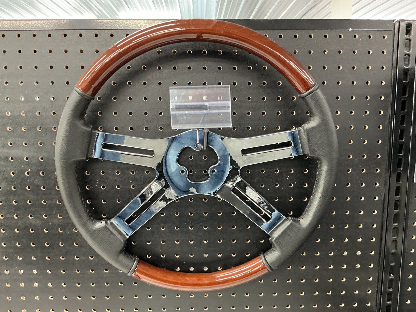 18 Inch Wood & Leather