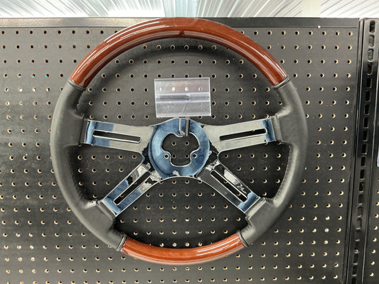 18 Inch Wood & Leather