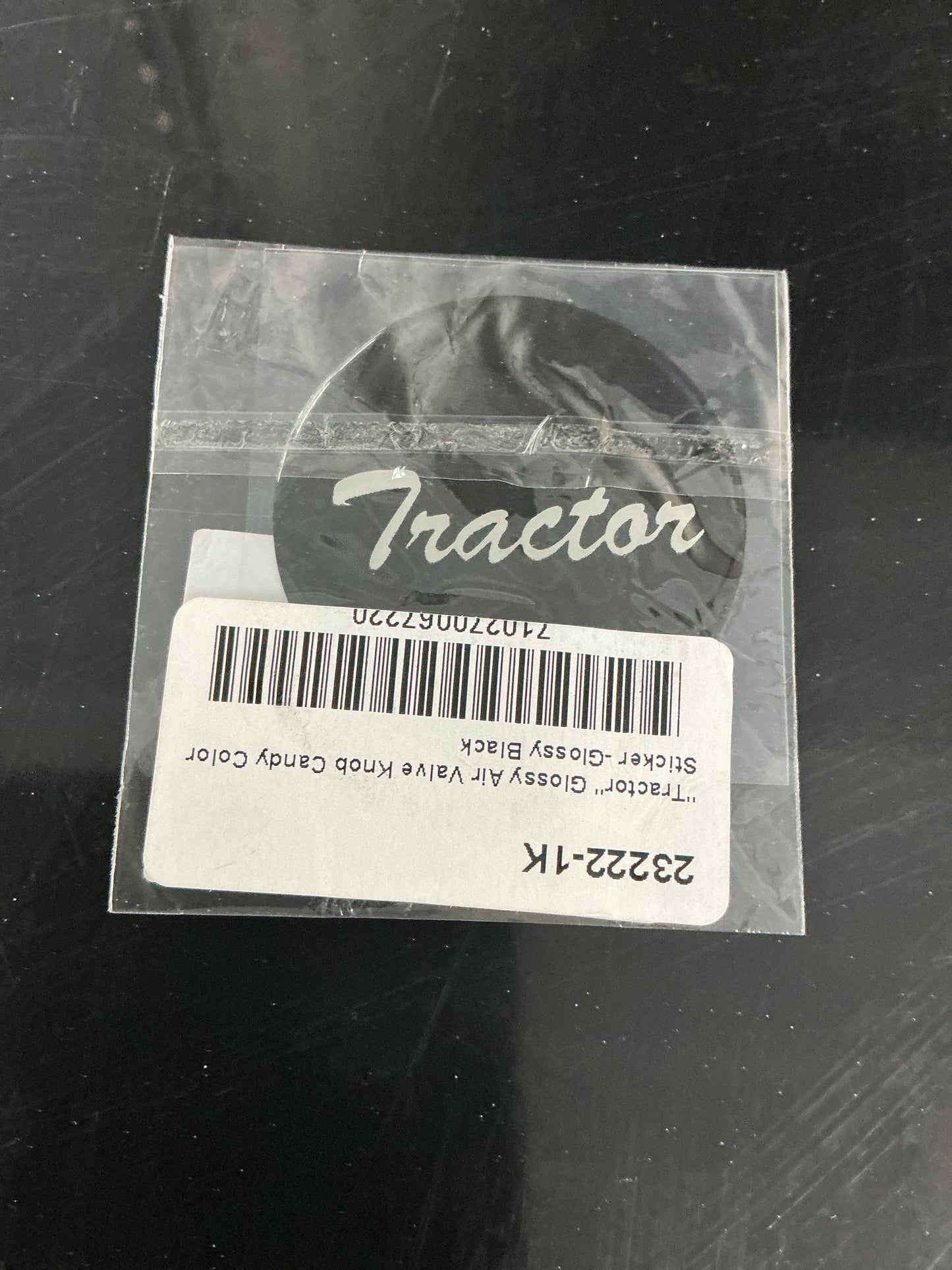 Glossy Air Valve Sticker