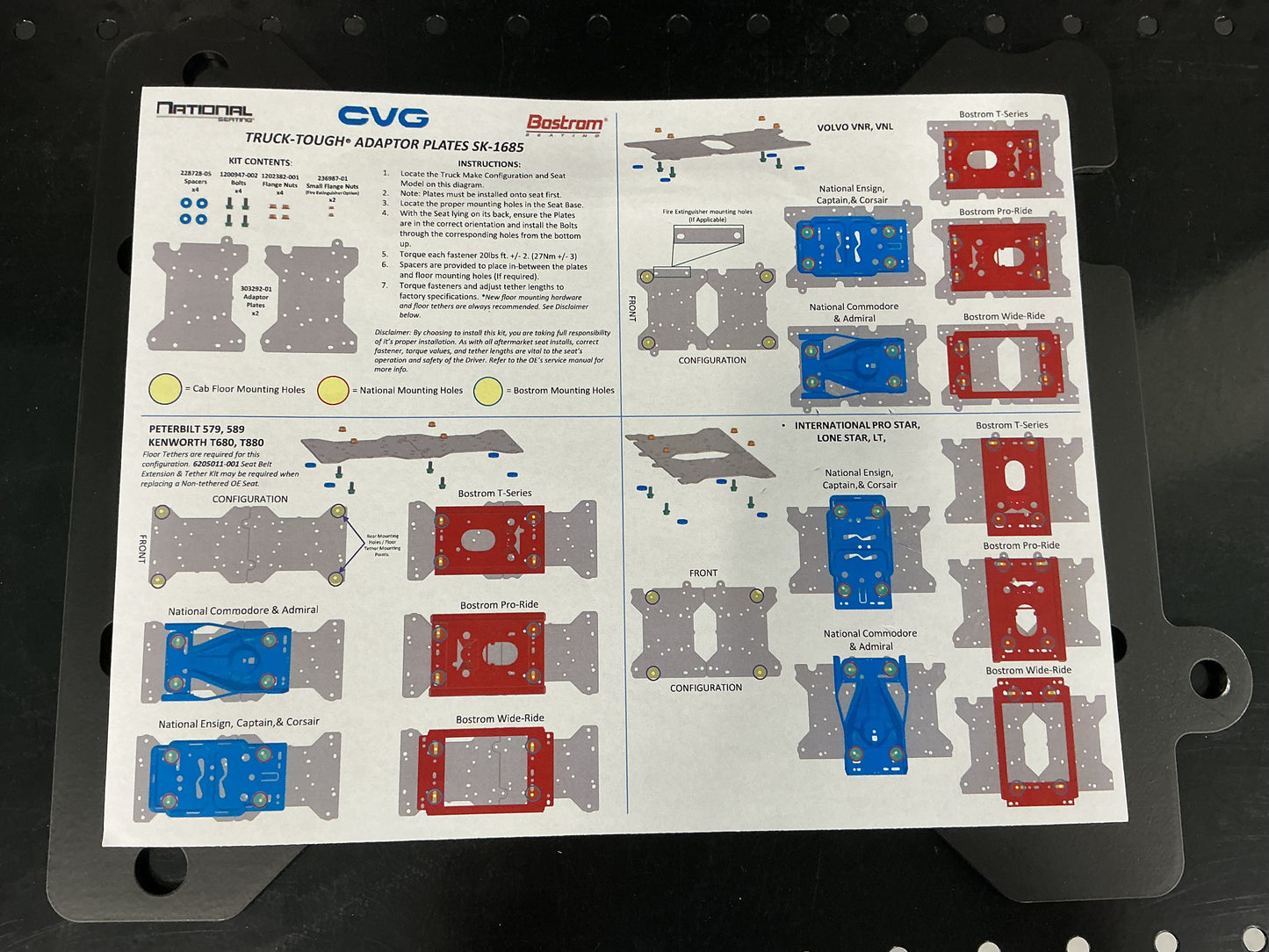Truck Tough Seat Adaptor
