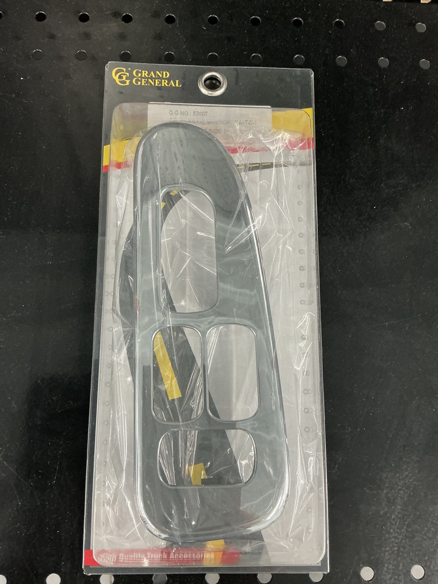 Plastic window switch cover driver side