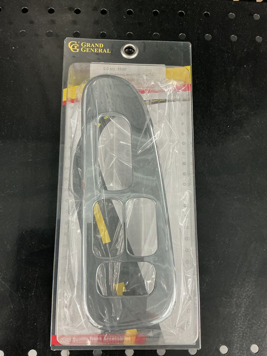 Plastic window switch cover driver side