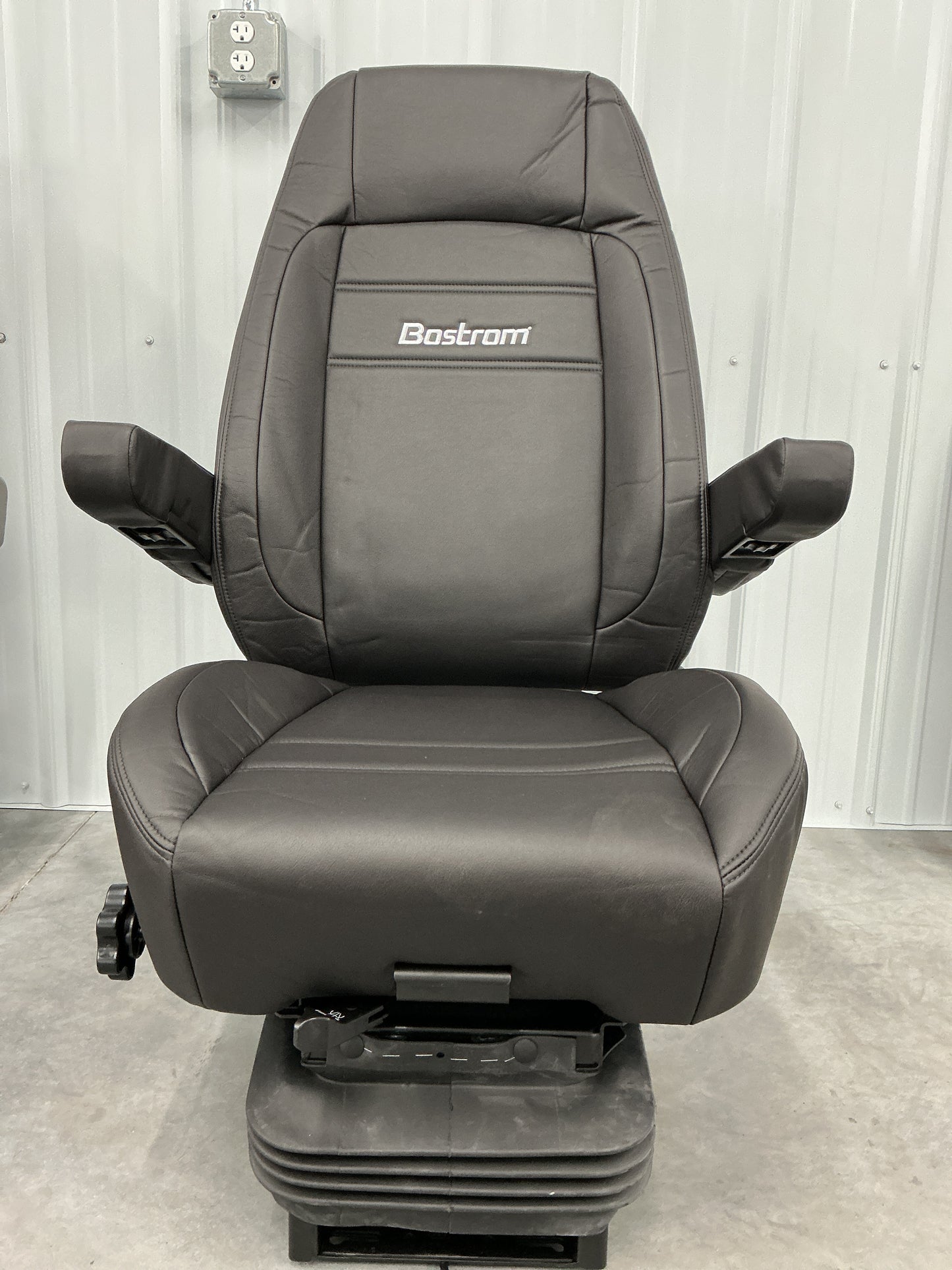 Bostrom Black Highback