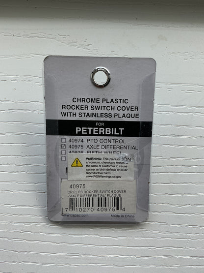 Switch Cover (Axle Differential)