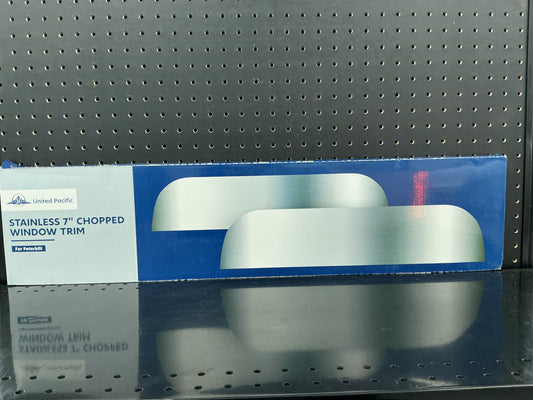 Stainless 7” Chopped window Trim