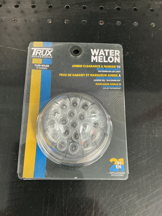 Amber Clearance & Marker To Blue Auxiliary Watermelon Light