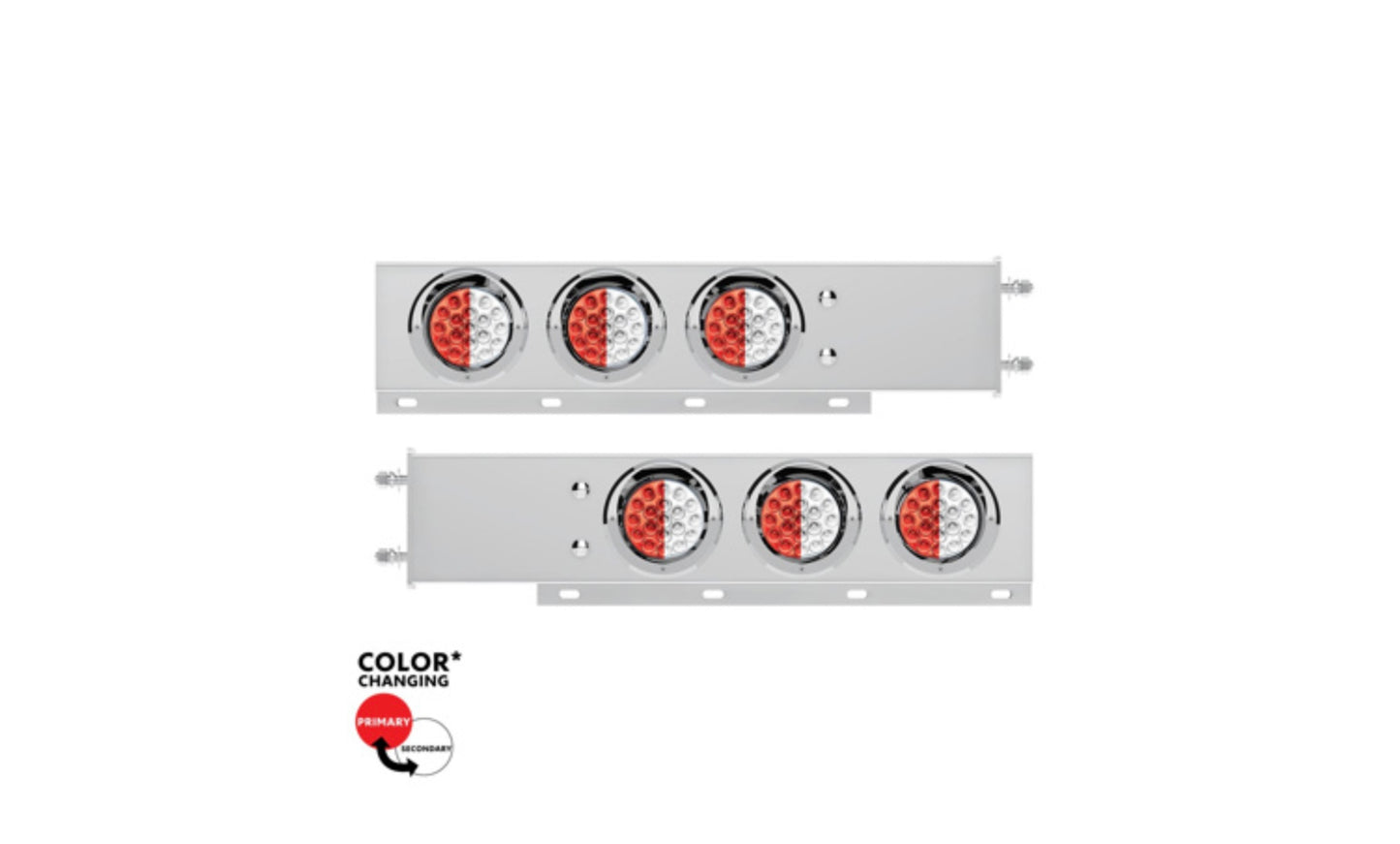 Stainless Steel Spring Loaded Light Bar