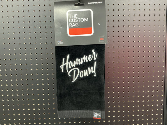Hammer Down Black Rag