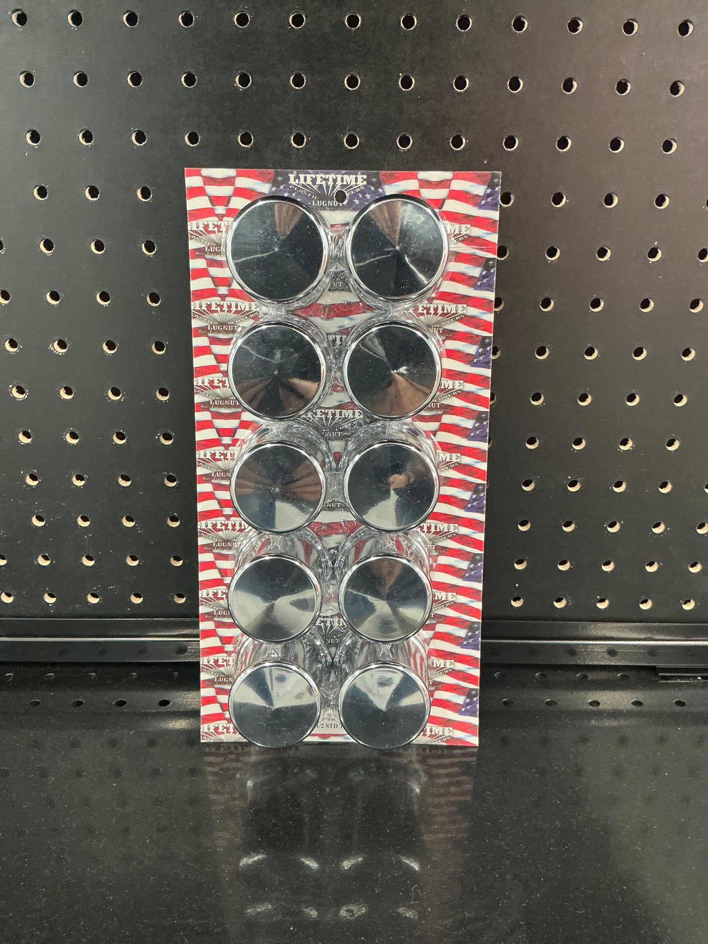 Lifetime Nut Covers 1 1/2” Top Hats (Pack of 10)