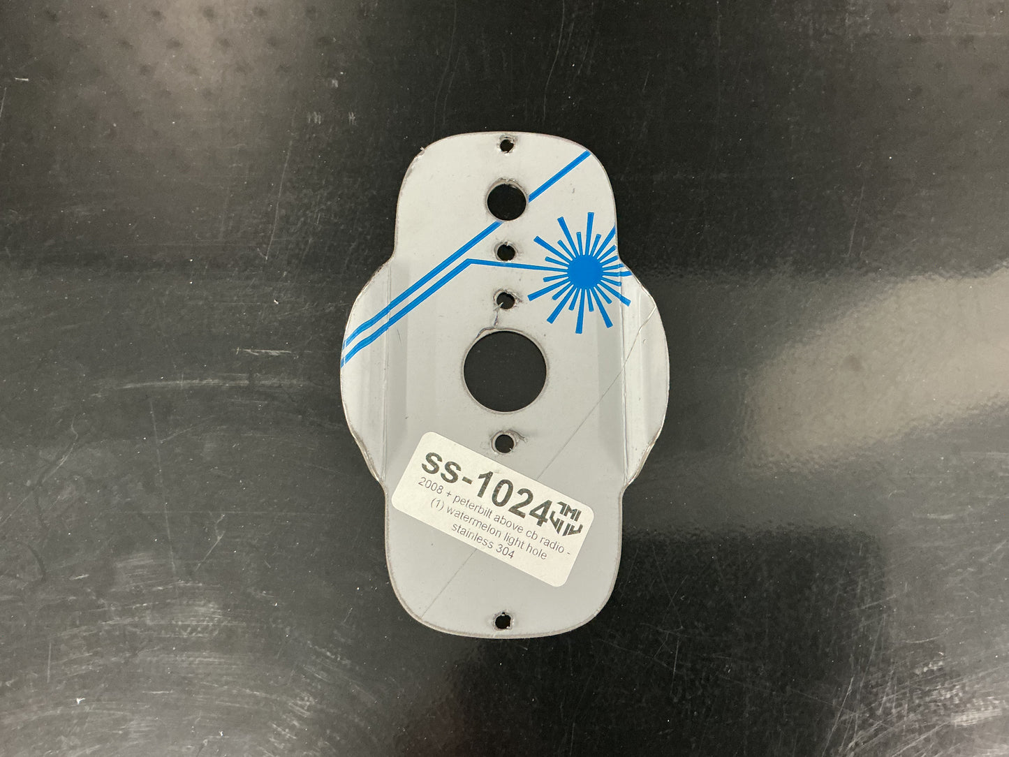 2008 And Above Peterbilt C/B Watermelon Light Hole