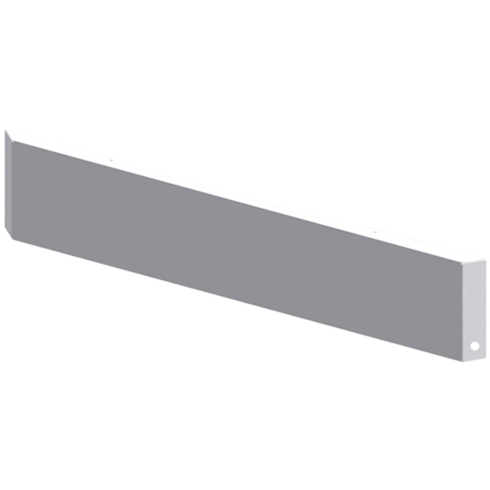 Peterbilt 379 Mitered End Texas Bumper- Blind Mount W/ End Cutouts For Watermelon Lights
