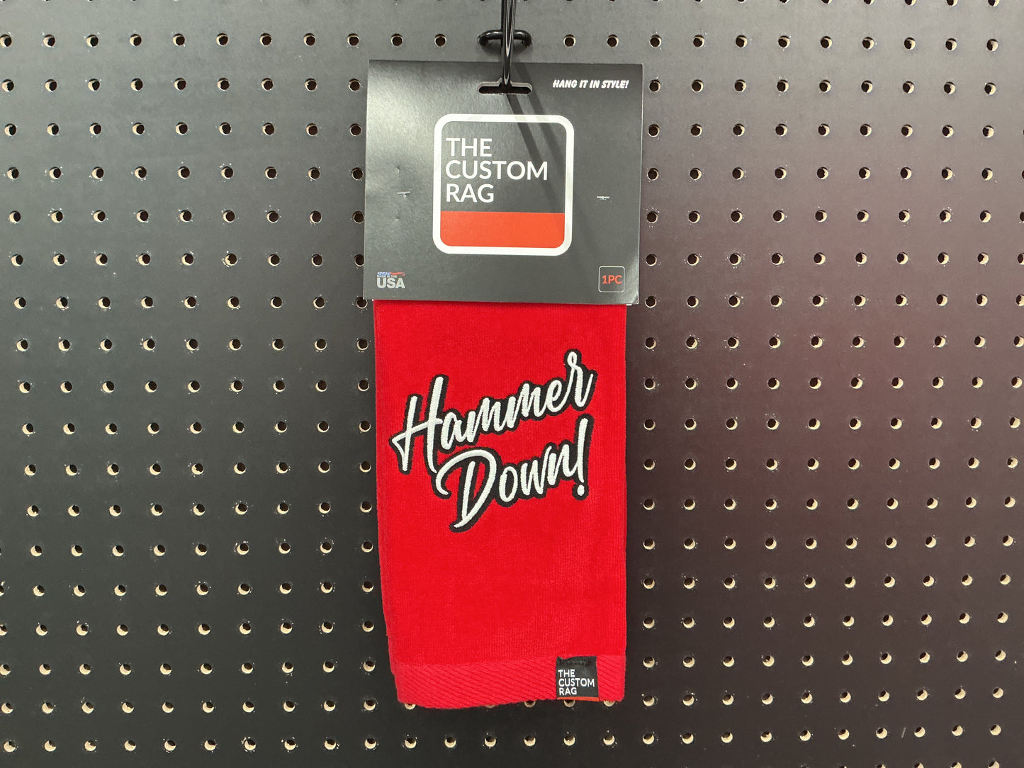 Hammer Down Red Rag
