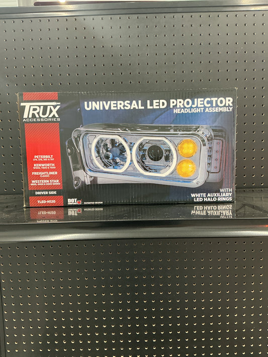 Universal LED Projector headlight Driver Side