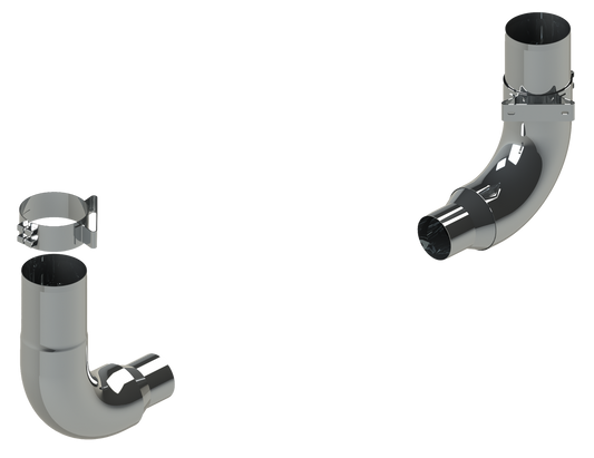 Freightliner Classic 8" Stack Kit (1 Piece)