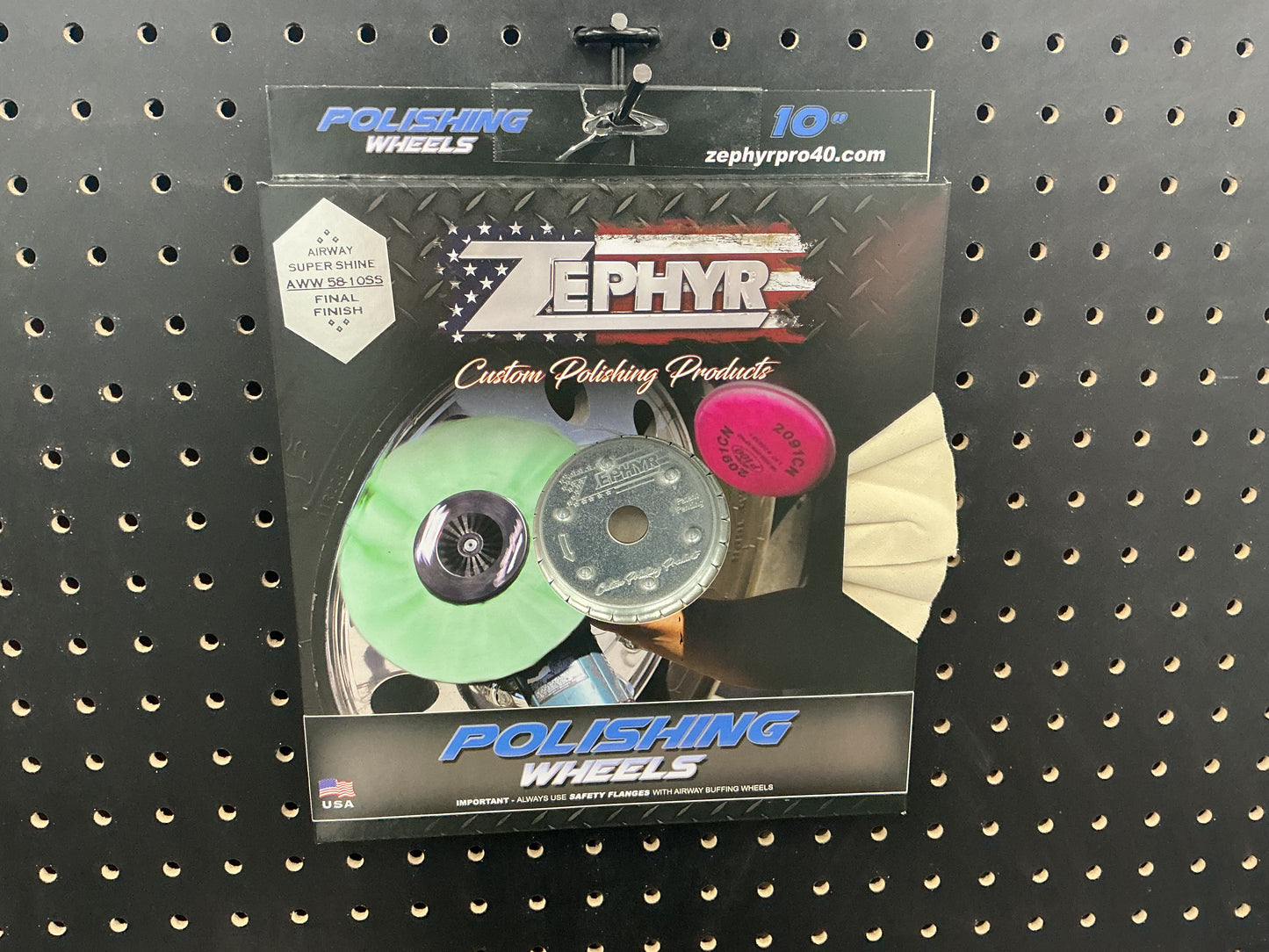 White/Blue Airway Super Shine