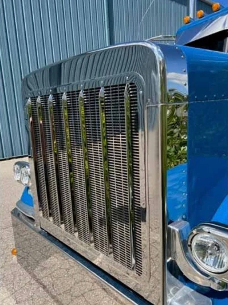 379 Stainless Grille Surround (12ga customs)