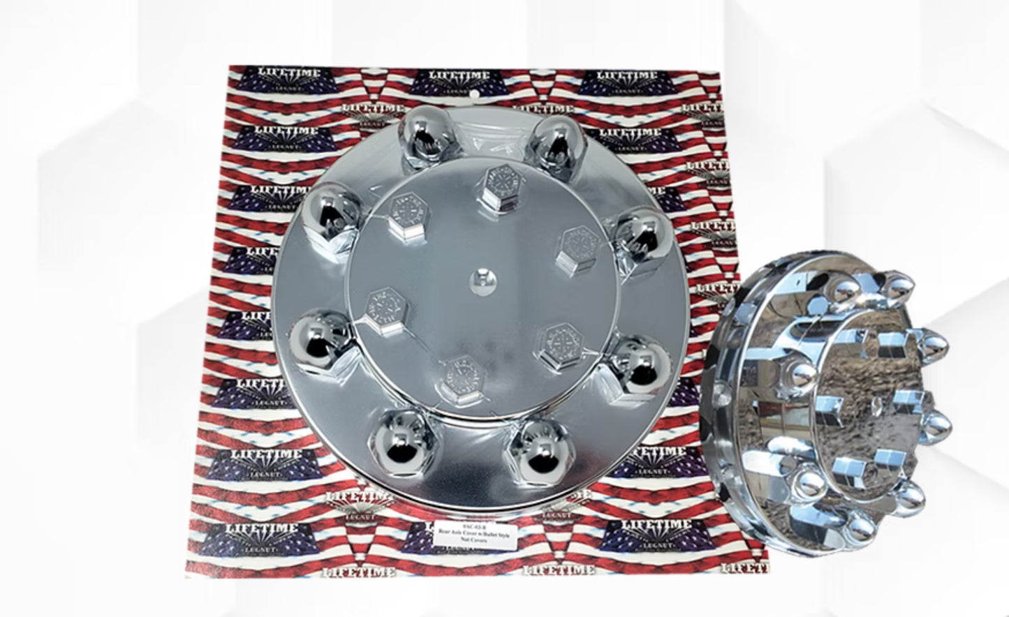 Lifetime Rear Axle Cover W Top Hat Style