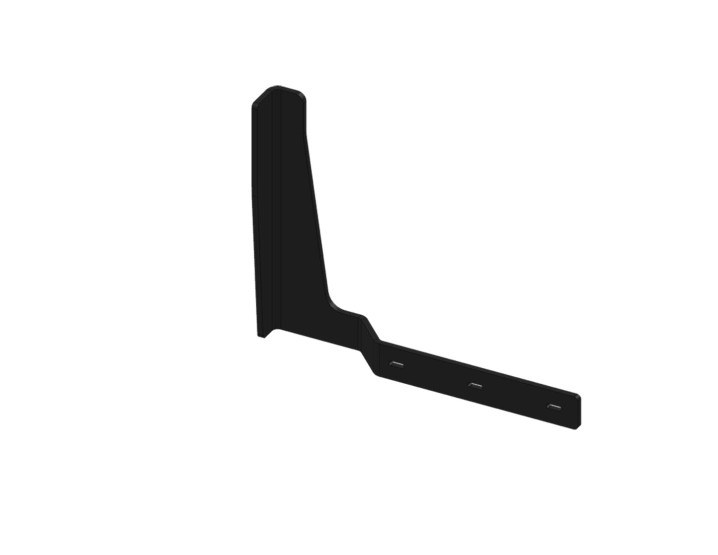 Passenger DL Hidden Rear Fender Bracket