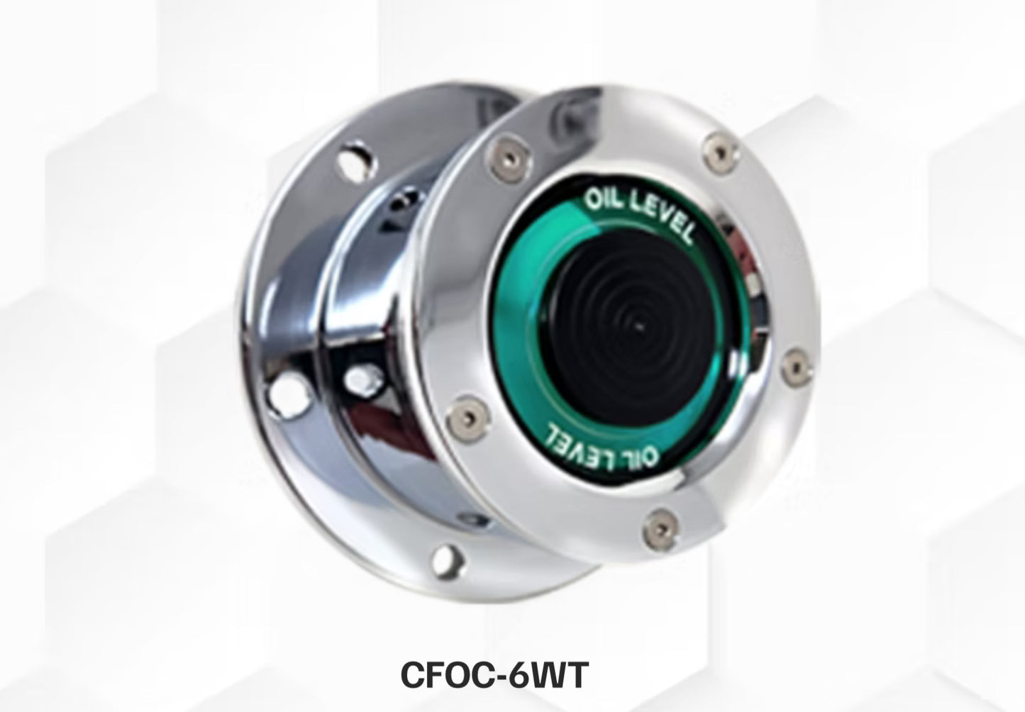 Lifetime Front Oil Cap With Teal Window