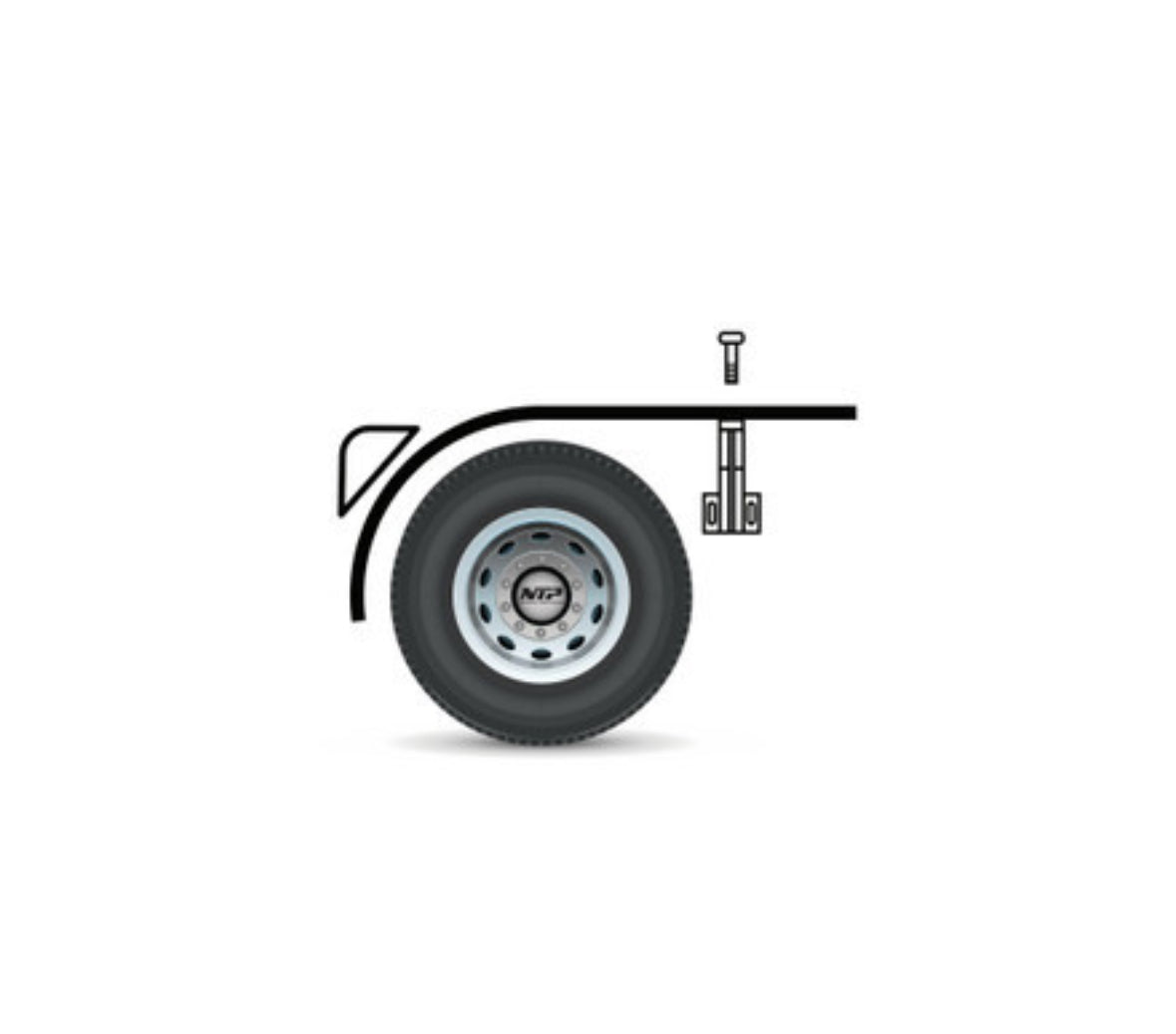 Half Fender Mounting Kit NTP