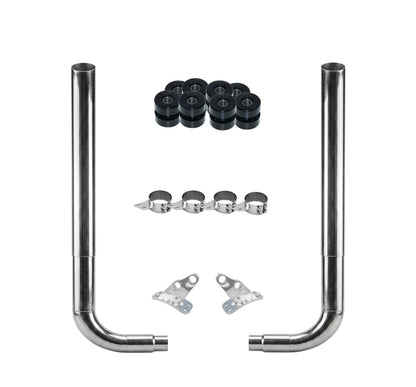 Peterbilt 379 7” Stack Kit Flat Tops - 7 Year Warranty