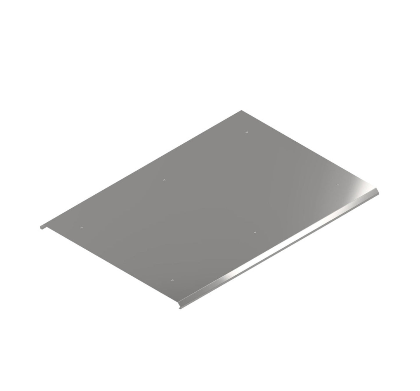 Iowa Butler Plate Iowa Customs 36” Polished Stainless Deck Plate – Railsback Chrome Shop