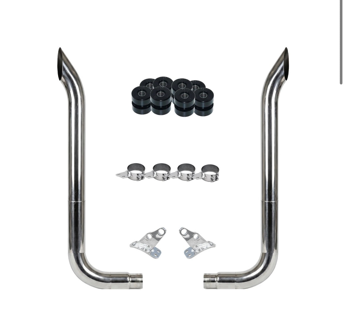 Peterbilt 379 7” Stack Kit Bullhauler Tips - 7 Year Warranty