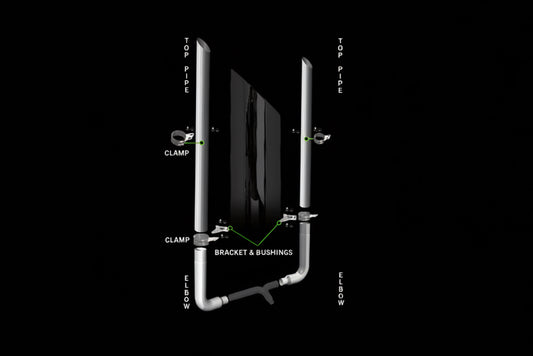 Roadworks 8” Stack Kit For Peterbilt 359/379/389 - FREE SHIPPING