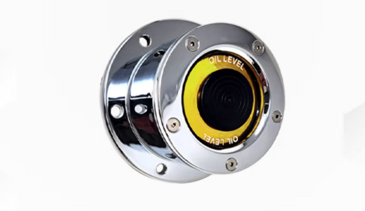 Lifetime Front Oil Cap With Yellow Window