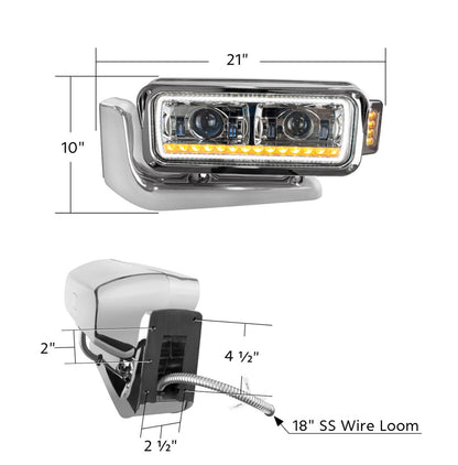 LED Projection Headlight