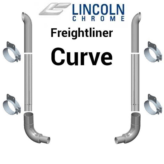 Freightliner Classic 7" Stack Kit (2 Piece)
