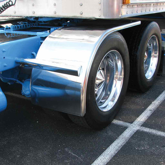 66" Smooth Long Front Half Fenders