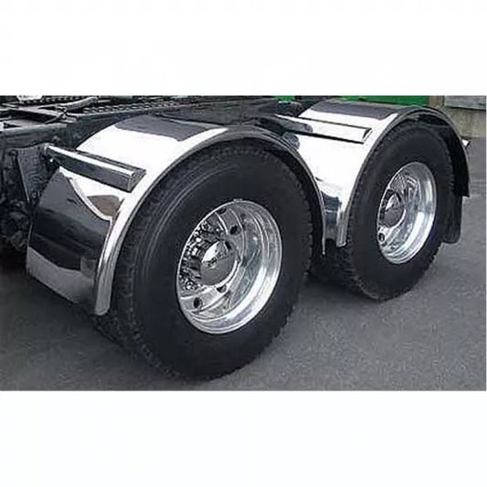 80" Smooth Single Axle Fenders & Mounting Kit - 16 Gauge (Fenders)