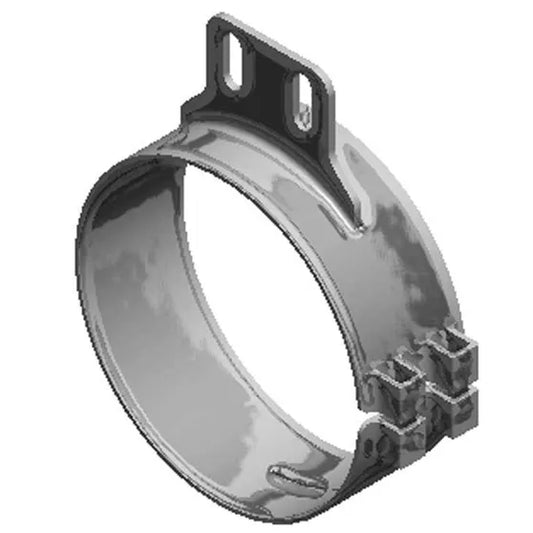 Peterbilt Style Straight Wide Clamp