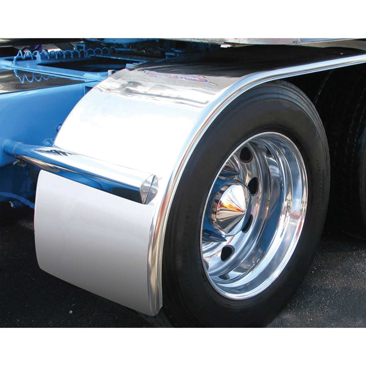 72" Stainless Steel half fenders