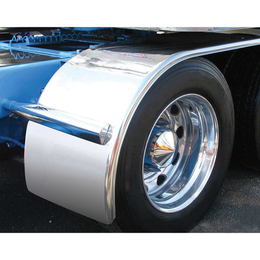 72" Stainless Steel half fenders
